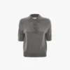 Poloshirt in grijs gemêleerd Poloshirt in grijs gemêleerd