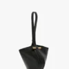 Portofino Dia-clutch in zwart leer