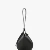Portofino Dia-clutch in zwart leer