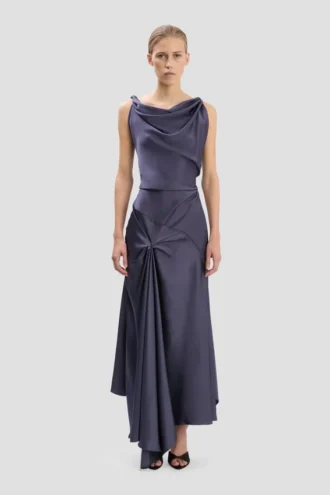 Posy midi-jurk in eclipse Posy midi-jurk in eclipse