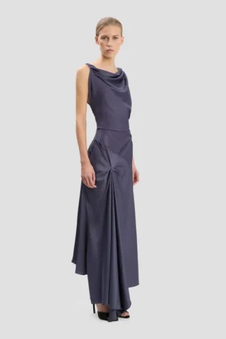 Posy midi-jurk in eclipse Posy midi-jurk in eclipse