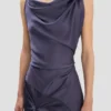 Posy midi-jurk in eclipse