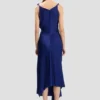 Posy midi-jurk in helder indigo