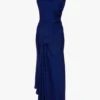 Posy midi-jurk in helder indigo