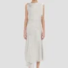 Posy midi-jurk in magnesium Posy midi-jurk in magnesium