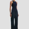 Rib-tanktop in marineblauw Rib-tanktop in marineblauw