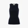 Rib-tanktop in marineblauw Rib-tanktop in marineblauw