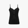Rouleaux cami-top in zwart Rouleaux cami-top in zwart
