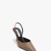 Sloane Halter Back 75 in duifgrijs leer Sloane Halter Back 75 in duifgrijs leer