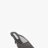 Sloane stiletto mule 75 in zwart mesh