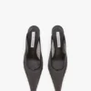 Sloane stiletto mule 75 in zwart mesh