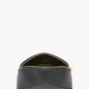 The Victoria Large Travel Pouch in zwart leer