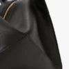 The Victoria Plié-tas in zwart leer