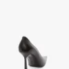 The Victoria stiletto pump 100 in zwart leer