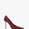 The Victoria stiletto-pumps 100 in bordeauxrood leer