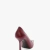 The Victoria stiletto-pumps 100 in bordeauxrood leer