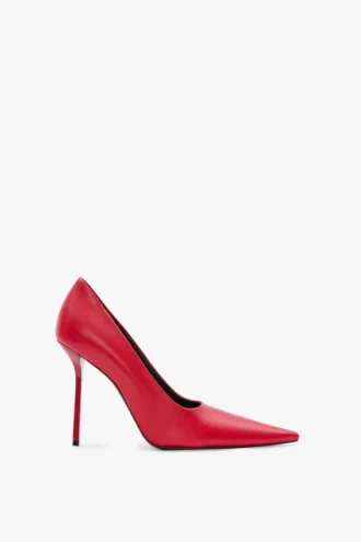 The Victoria stiletto-pumps 100 in rood leer