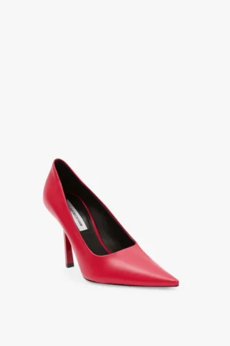 The Victoria stiletto-pumps 100 in rood leer