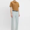The Victoria T-shirt in tarwekleur