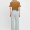 The Victoria T-shirt in tarwekleur