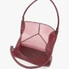 The Victoria-tasse large in bordeauxrood mesh