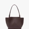 The Victoria-tote in bordeauxrood leer