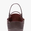 The Victoria-tote in bordeauxrood leer