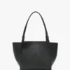 The Victoria-tote in zwart leer