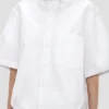 Trapeze-shirt in optisch wit Trapeze-shirt in optisch wit