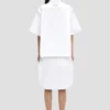 Trapeze-shirt in optisch wit Trapeze-shirt in optisch wit