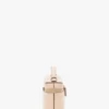 Vanity crossbody in lichtroze leer Vanity crossbody in lichtroze leer