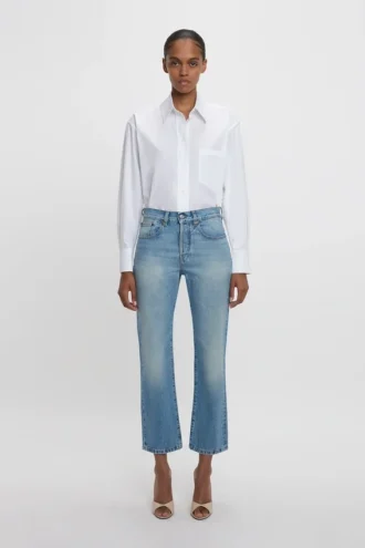 Victoria-jeans in lichtblauw