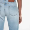 Victoria-jeans in lichtblauwe wassing