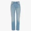 Victoria-jeans in lichtblauwe wassing