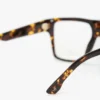 Voorgevormd frame met platte bovenkant in havana