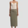 Wrap-rok in saliemelange Wrap-rok in saliemelange