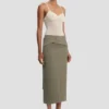 Wrap-rok in saliemelange Wrap-rok in saliemelange