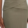 Wrap-rok in saliemelange Wrap-rok in saliemelange